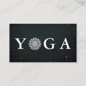 Yoga Instructor  Style Visitekaartje (Voorkant)