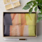 Yoga Instructor Sun Salutation Crescent Moon Pose Tissuepapier (Geschenk)