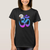 Yoga Instructor Teacher Lets Get It Om T-shirt (Voorkant)