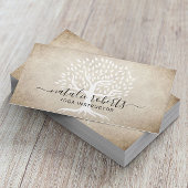 Yoga Instructor Tree Wellness Spa Visitekaartje