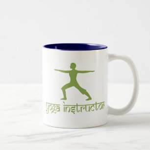Yoga Instructor Tweekleurige Koffiemok