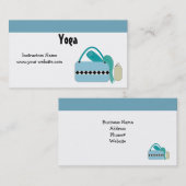 Yoga Instructor Visitekaartje (Voorkant / Achterkant)