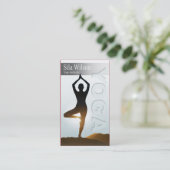 Yoga Instructor, Yoga Class Visitekaartje (Staand voorkant)