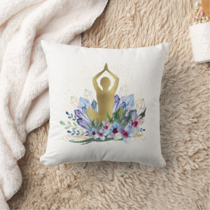 Yoga-instructrice Energie genezer Kristallen Reiki Kussen