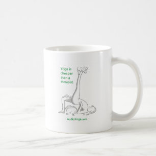 Yoga is goedkoper dan een Therapist Koffiemok