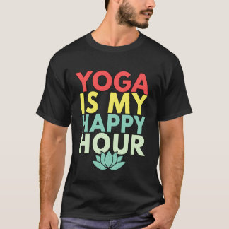 Yoga is Mijn Gelukkige Uur T-shirt