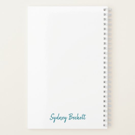 Yoga is mijn happy hour notitieboek (Achterkant)