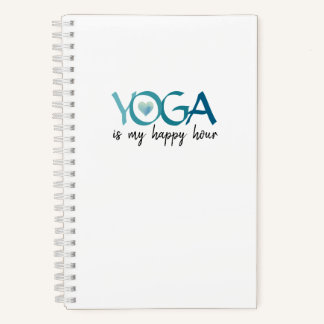 Yoga is mijn happy hour notitieboek