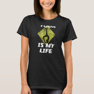 Yoga is mijn leven Namaste Sport T-shirt