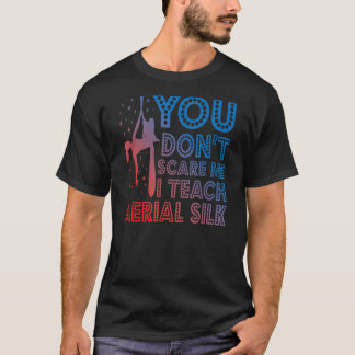 Yoga Je maakt me niet bang Ik leer Luchtzijde T-shirt