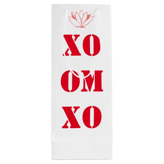 Yoga Joy Wijn Cadeautas (Achterkant)