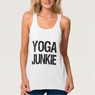 Yoga Junkie grappige tank