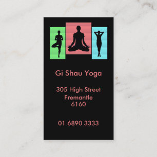 Yoga Karma design Visitekaartjes