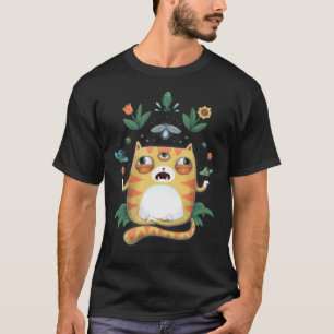 Yoga Kat God T-shirt