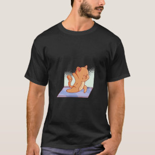 Yoga Kat Meditatie T-shirt