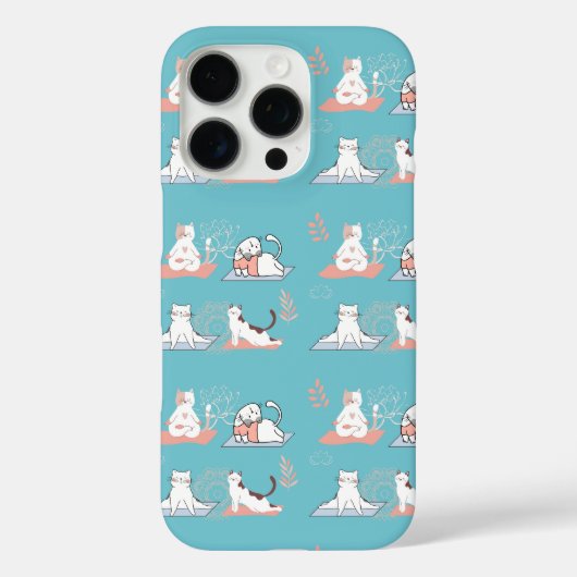 Yoga Katten Lotus Case-Mate iPhone Case (Achterkant)
