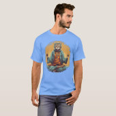Yoga katten vriend t-shirt (Voorkant volledig)