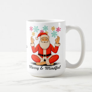 Yoga Kerstman Koffiemok