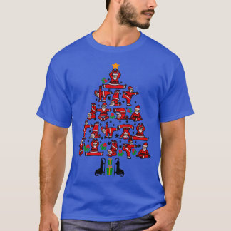 Yoga Kerstshirt T-shirt