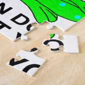 Yoga Kikkerontwerp inspireren Legpuzzel (Zijkant)