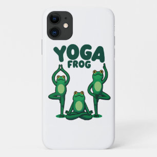 Yoga Kikkers iPhone 11 Hoesje