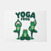 Yoga Kikkers Deurmat (Voorkant)
