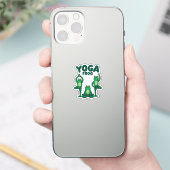 Yoga Kikkers Sticker (Telefoon)