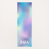 Yoga La couleur holographique est parfaite tapis de yog (Devant)