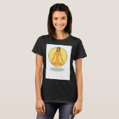 Yoga Lady T-shirt (Voorkant volledig)