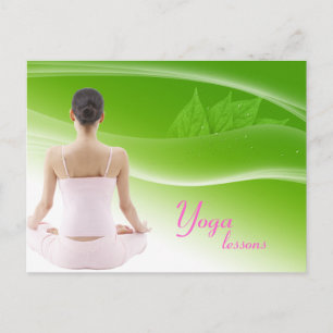 Yoga Lesson Briefkaart
