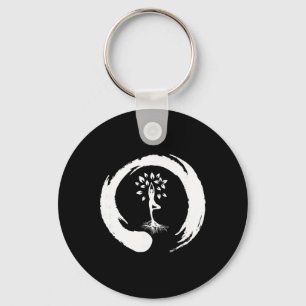 Yoga Levensboom Yin Yang Meditatie Sleutelhanger