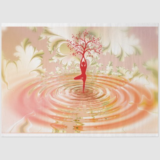 Yoga Life Tissuepapier (Voorkant)