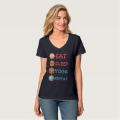 Yoga Lifestyle T-shirt (Voorkant volledig)