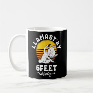 Yoga Llama Alpaca Mannen Koffiemok