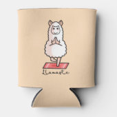 Yoga Llama - Llamaste Blikjeskoeler (Voorkant)