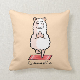 Yoga llama - Llamaste Kussen