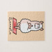 Yoga Llama - Llamaste Legpuzzel (Horizontaal)