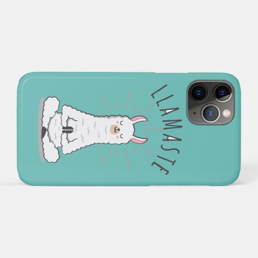 Yoga Llama - Llamaste Pun Case-Mate iPhone Case (Achterkant (horizontaal))