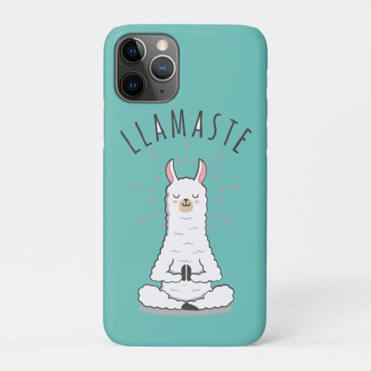 Yoga Llama - Llamaste Pun Case-Mate iPhone Case (Achterkant)