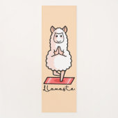 Yoga Llama - Llamaste Yogamat (Voorkant)