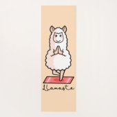 Yoga Llama - Llamaste Yogamat (Achterkant)