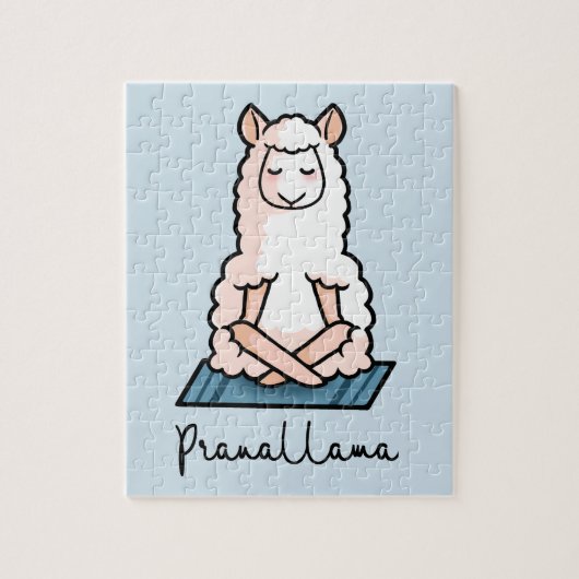 Yoga Llama - Pranallama Legpuzzel (Verticaal)