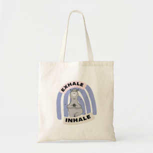 Yoga Llama Tote Bag