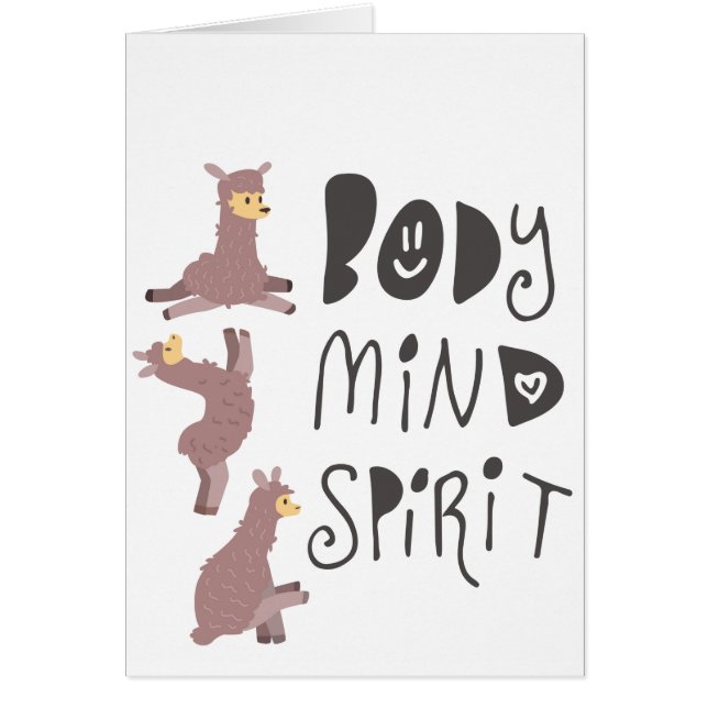 Yoga Llamas (Devant)