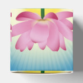 Yoga Lotus Bedankdoosjes (Bovenkant)