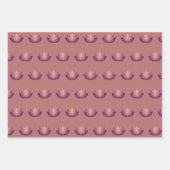 Yoga Lotus Flower Pattern Inpakpapier Vel (Voorkant 2)