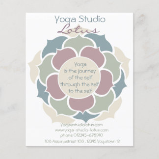 Yoga Lotus Flyer