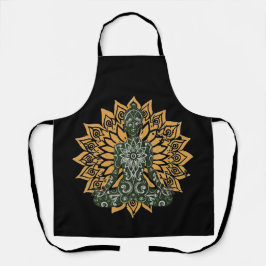 Yoga Lotus Pose Zen Graphic Schort