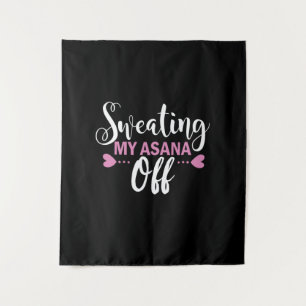 Yoga Lover   Mijn Asana weghalen Wandkleed