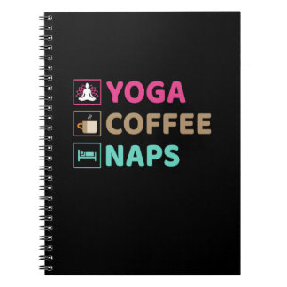 Yoga Lover | Yoga Coffee Naps Notitieboek
